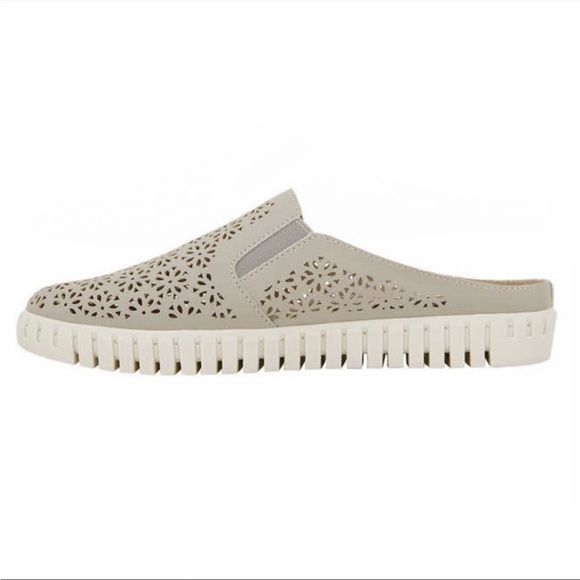 Jsport Ladies' Floral Mule, Beige - Picture 5 of 7